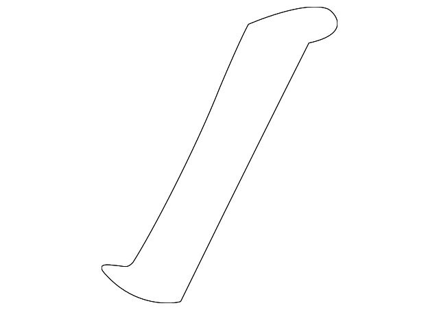 5EY88TZZ Деталь LOWER MOLDING, RIGHT