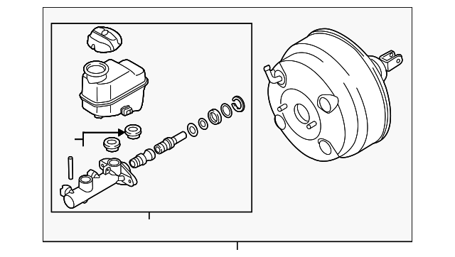58500-3M900 Деталь BOOSTER ASSY