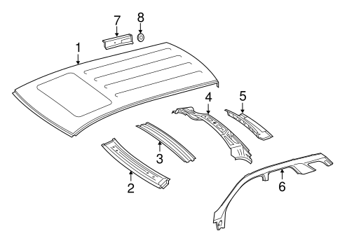 ML350 ROOF & COMPONENTS