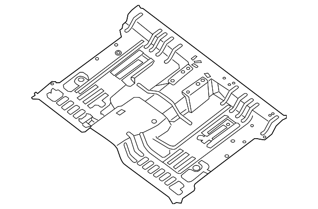 74312-1PA0A FRONT FLOOR PAN