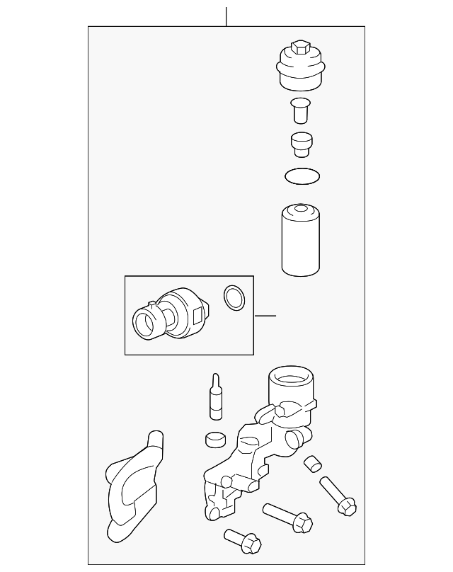 92250916 Деталь OIL FILTER HSNG
