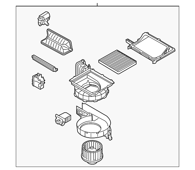 97100-3RBF1 BLOWER ASSY