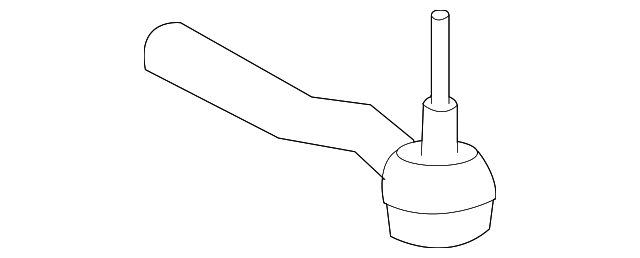 88957172 Деталь OUTER TIE ROD