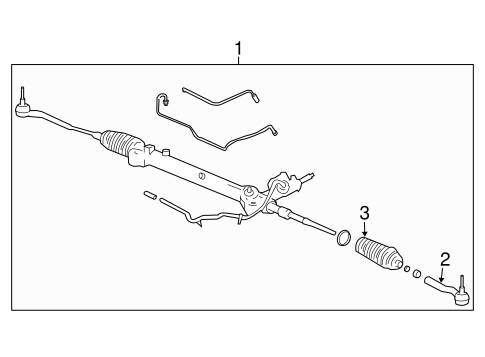 SRX STEERING GEAR & LINKAGE 2