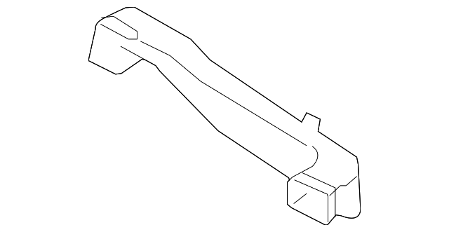 66100SC010 Деталь UPPER DUCT, RIGHT