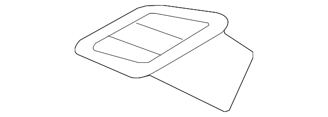 66115FG000JM Деталь DEFROSTER GRILLE, RIGHT