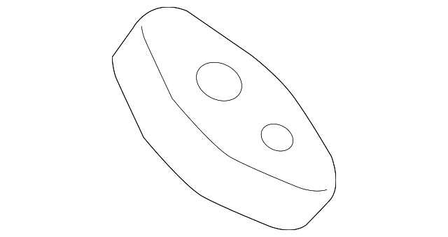 925603JA0A Деталь REAR AC TUBE GROMMET