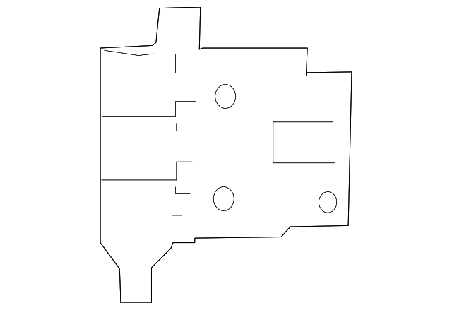 96710-3V100-HZ Деталь SWITCH, LEFT