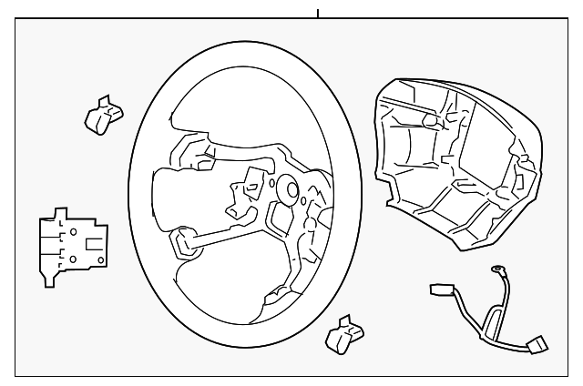 56100-3VGA5-HZ Деталь STEERING WHEEL