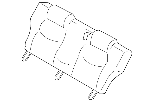 0K30B-57300781 Деталь SEAT BACK