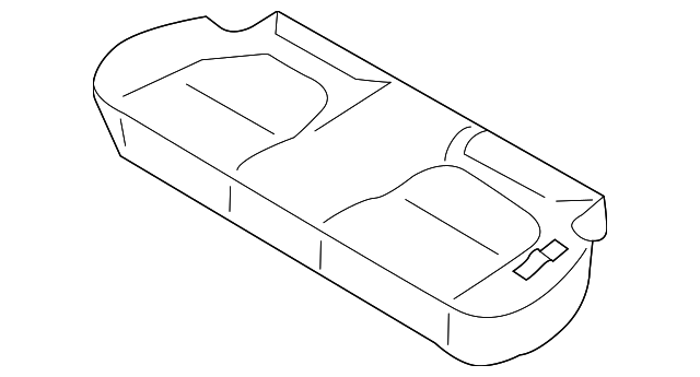 0K30B-57200A781 Деталь SEAT CUSHION