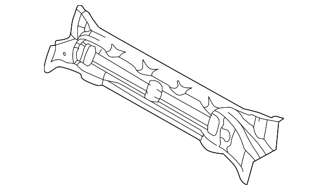 MR344064 Деталь SEAT BACK PANEL