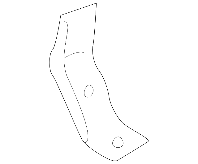4084902 Деталь SPARE BRACKET, RIGHT