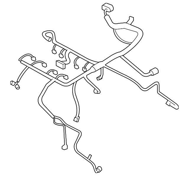 5M6Z9D930BA Деталь WIRE HARNESS