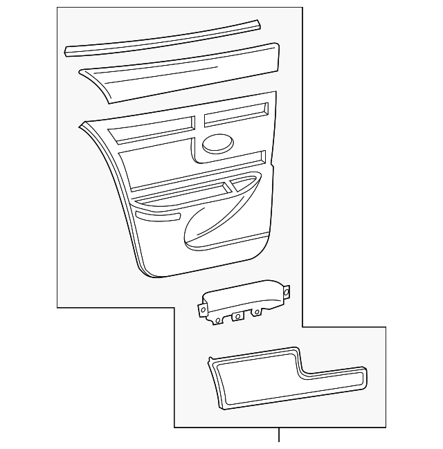 10353986 TRIM PANEL, RIGHT