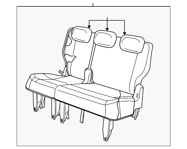 1CF561VSAA Деталь SEAT ASSY, RIGHT