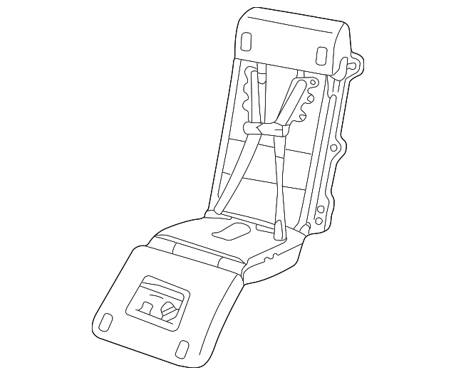 16800353 Деталь CHILD SEAT