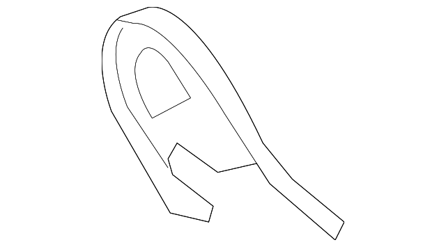 87406-CD410 Деталь RECLINE COVER, LEFT