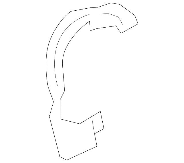 166-921-35-86-7E94 Деталь INNER COVER, LEFT