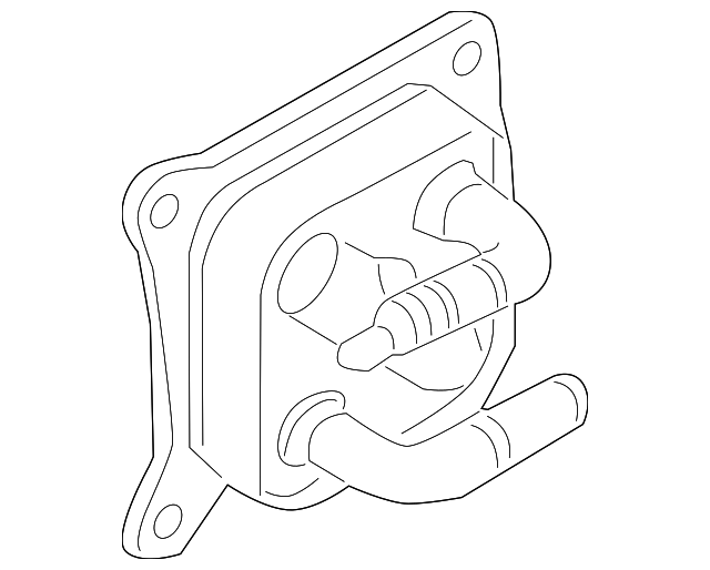 21305-1KC0C Деталь OIL COOLER
