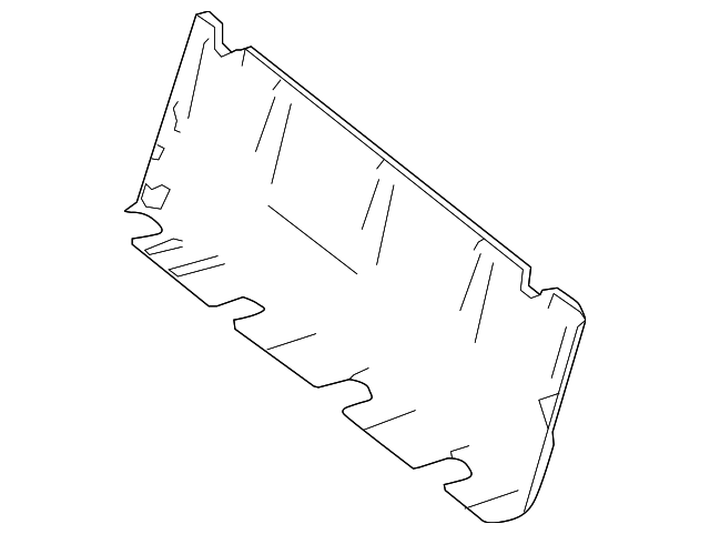 0009511321 Деталь SEAT BACK PANEL