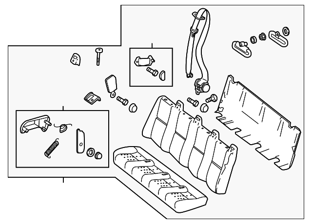 00095008059J86 Деталь SEAT ASSY