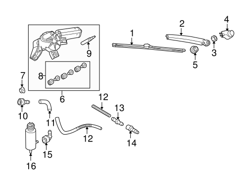 Jetta WIPER & WASHER COMPONENTS 2