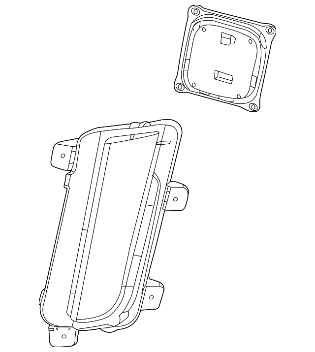 20896556 DAYTIME RUN LAMP, RIGHT