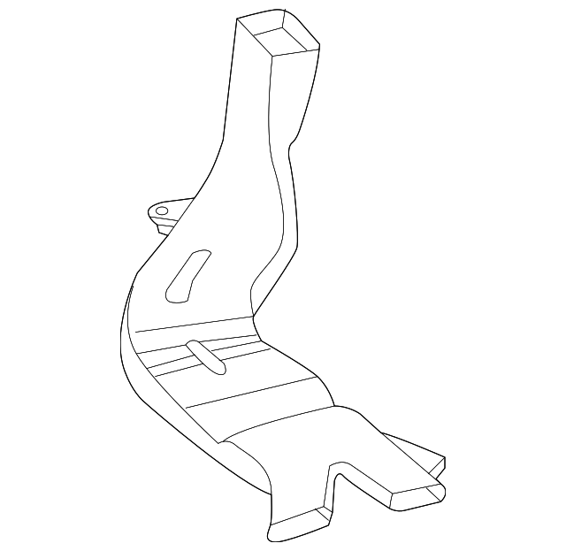 27833-3KA0A Деталь FLOOR DUCT, LEFT