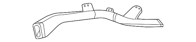 27811-3KA0A Деталь DEFROSTER DUCT, RIGHT