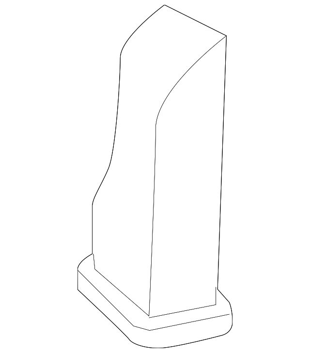 27831-3KA0A Деталь FLOOR DUCT, LEFT