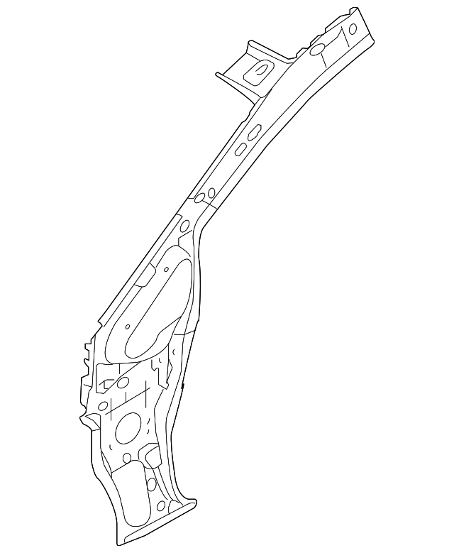 71201-A7500 Деталь INNER PILLAR, LEFT