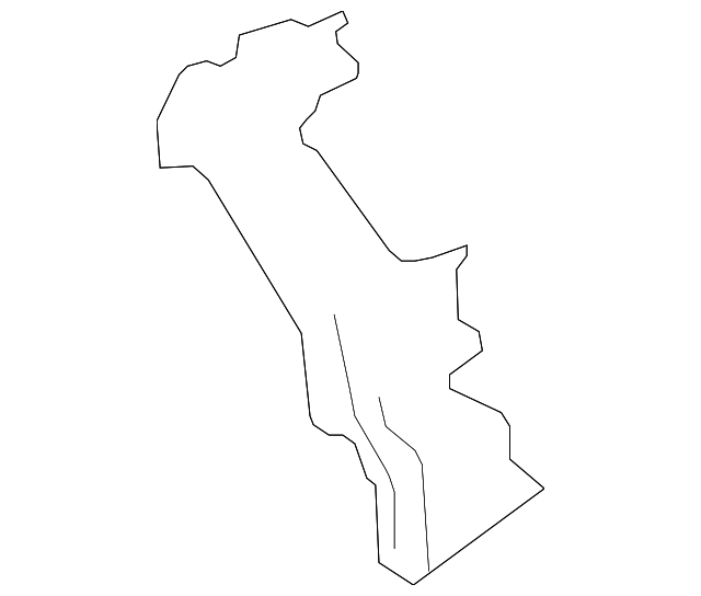 TD11-71-12XB Деталь SUSP SUPPORT, LEFT