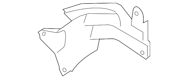 TD11-56-1H1A Деталь MUD GUARD, RIGHT