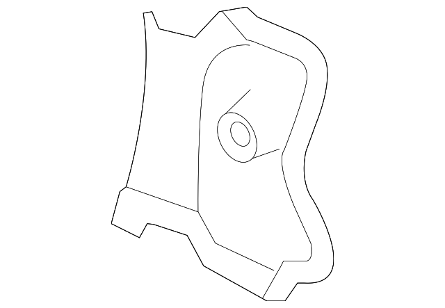 TD11-70-481B Деталь CORNER PANEL, RIGHT