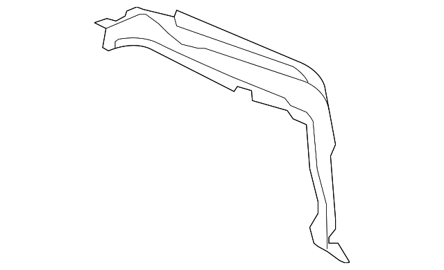 TD11-71-4H1A Деталь PILLAR REINF, LEFT