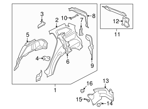 CX-9 INNER STRUCTURE