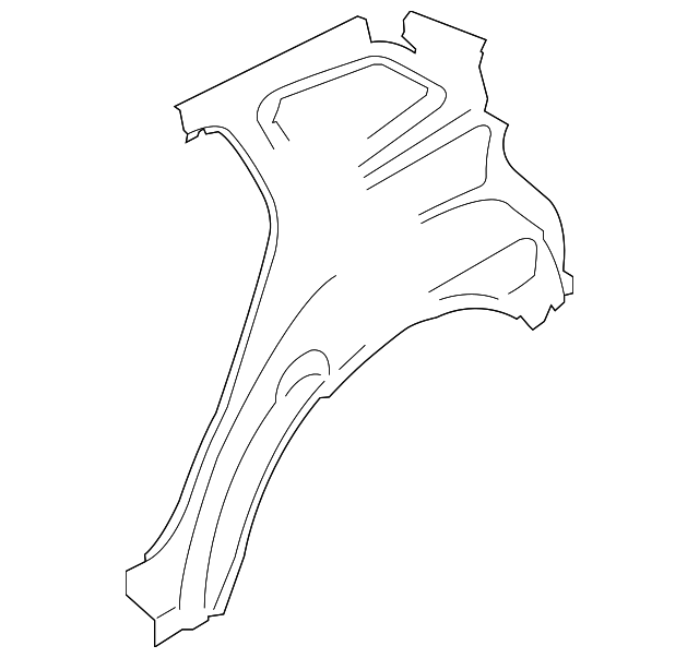 TD11-70-111H Деталь INNER PANEL, RIGHT