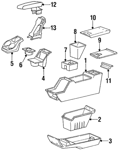 Navajo CENTER CONSOLE