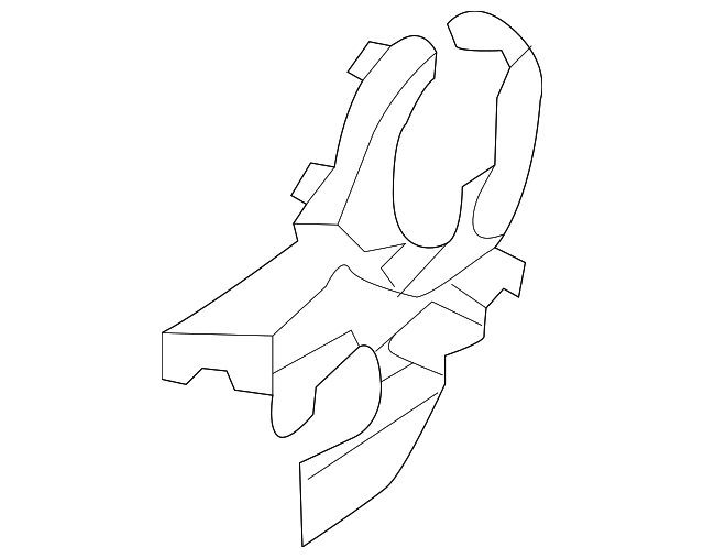 87324-3NF1A Деталь HINGE COVER, RIGHT