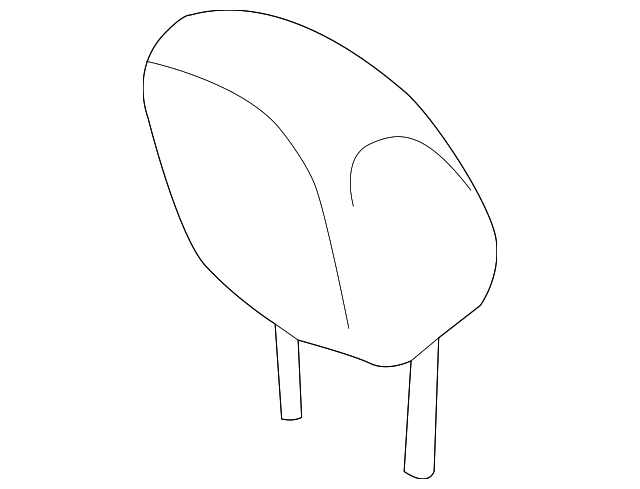 86400-3NF0B Деталь HEADREST