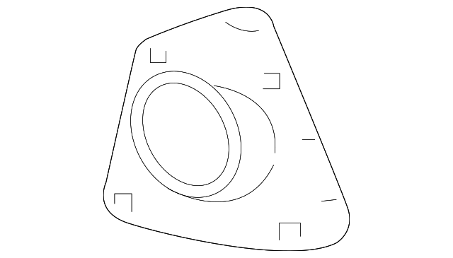 81482-02470 Деталь FOG LAMP BEZEL, LEFT