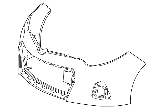 52119-03906 Деталь BUMPER COVER