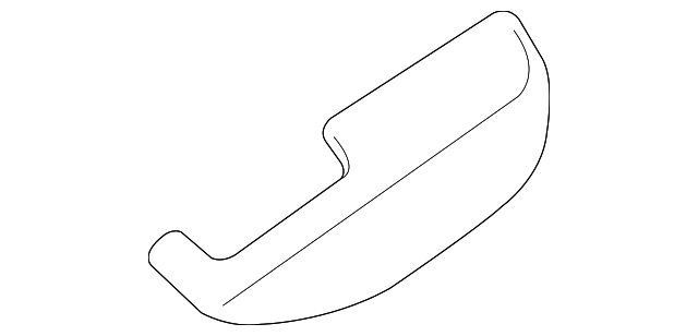 8371282Z11 Деталь ARMREST, LEFT