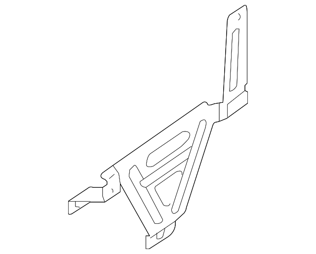 8375182Z00 Деталь REINF BRACKET, RIGHT