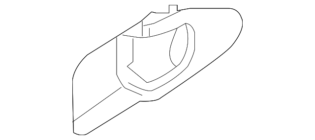 8317982Z00 Деталь HANDLE BEZEL, LEFT