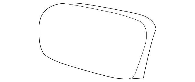 10362464 MIRROR OUTSIDE, LEFT