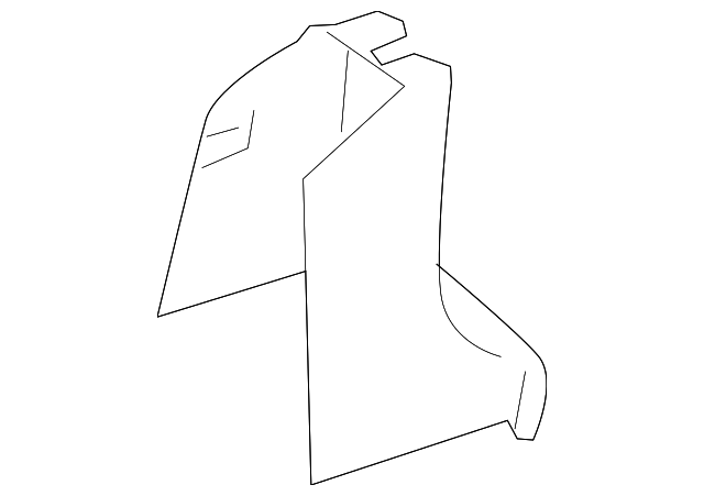 64115SC070AP Деталь TRACK END CAP, LEFT