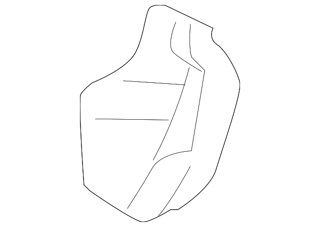 64115AG370 Деталь END COVER, LEFT