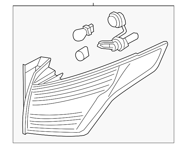 CJ5Z-13405-B TAIL LAMP ASSY, LEFT